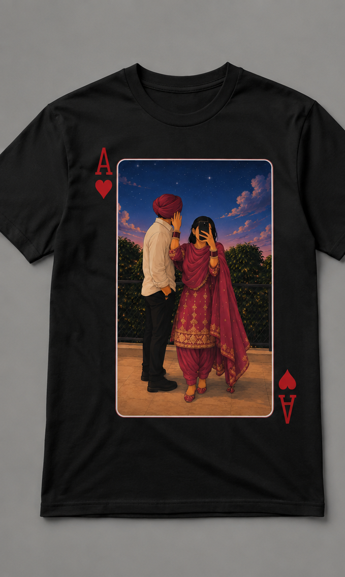 Ace of Hearts Couple Tee