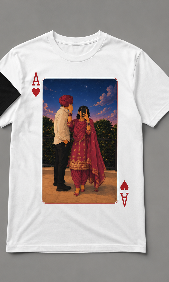 Ace of Hearts Couple Tee
