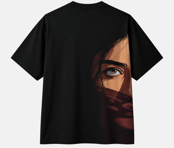 Side Eye Back Print Tee