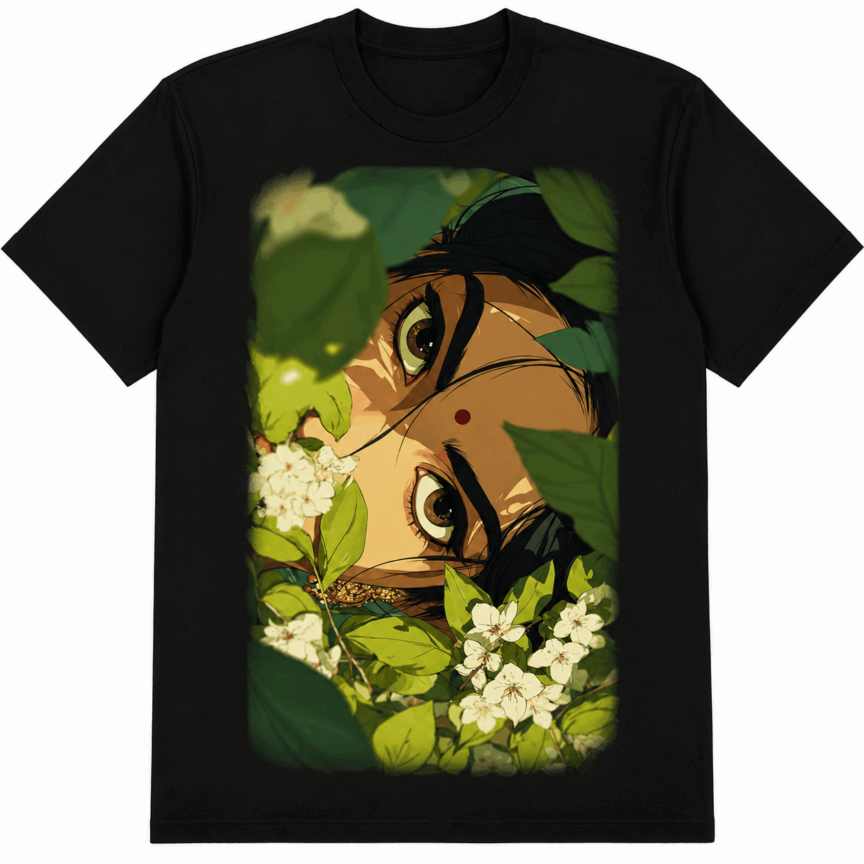 Floral Eyes Art Tee
