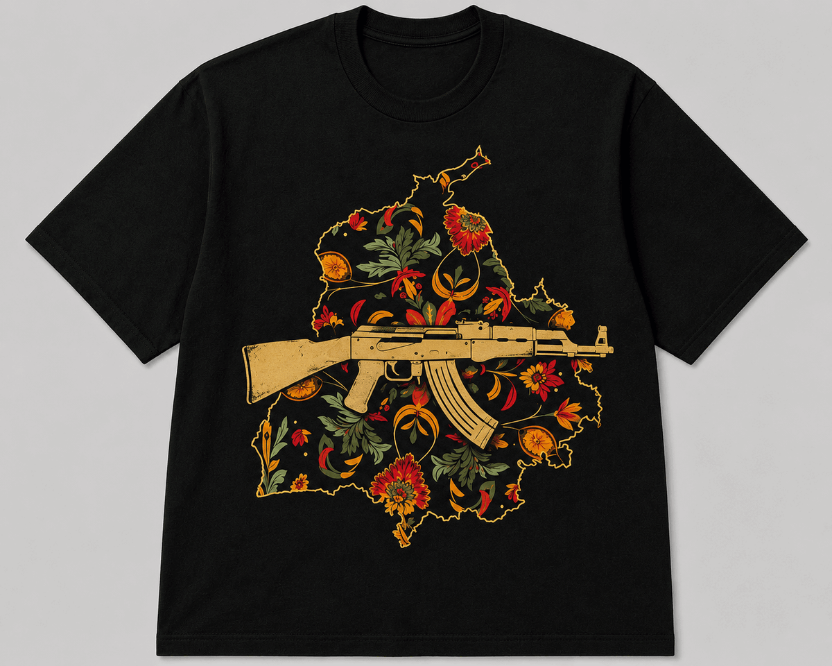 Punjab Floral Statement Tee